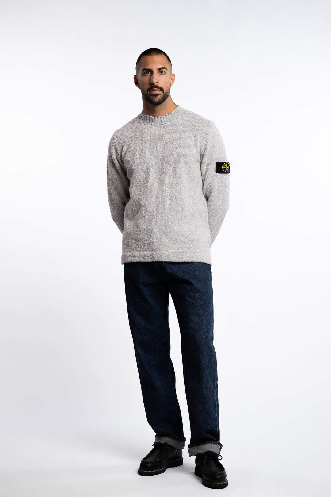 5100056 Knitted Crewneck Grey