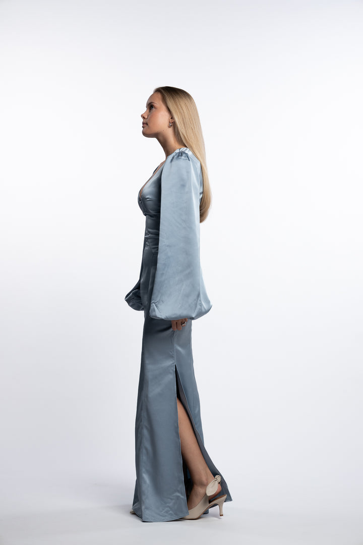 Andora Maxi Dress- Light Blue