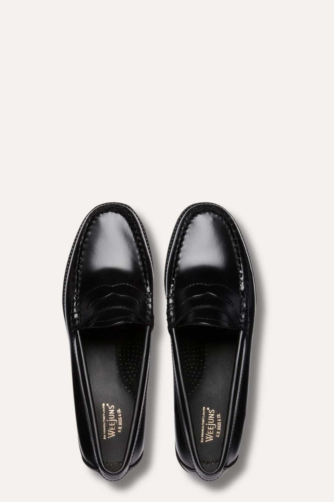 Easy Weejuns Penny Loafers- Black