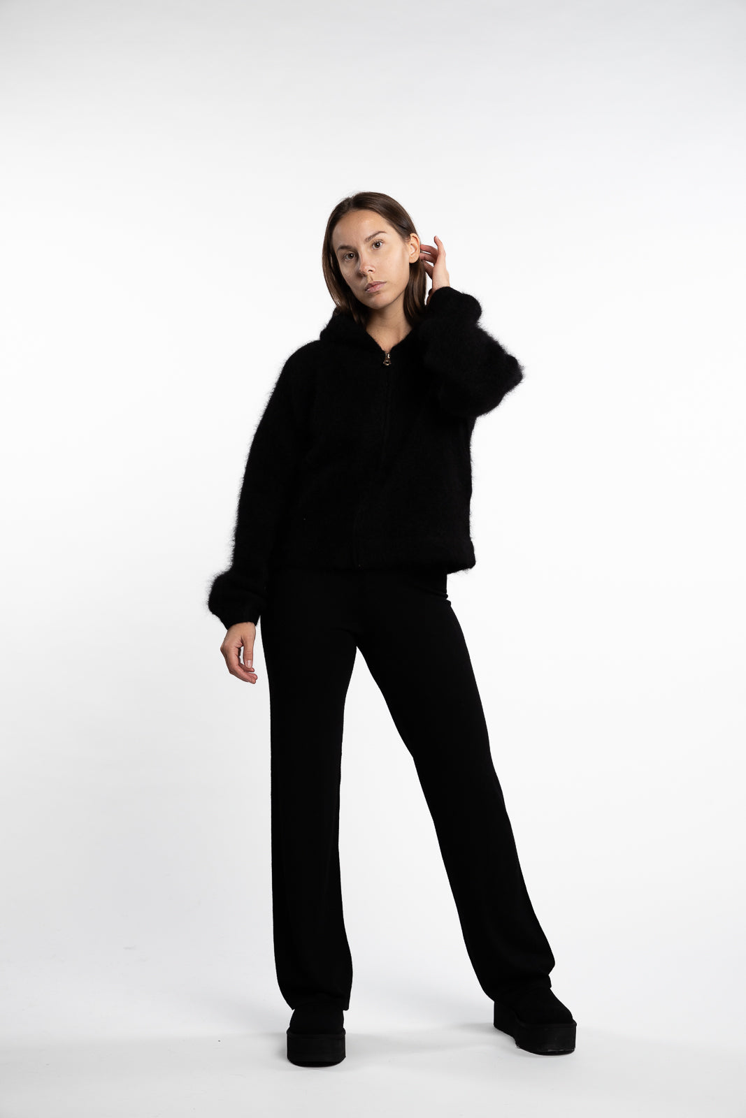 Hedda Chunky Cardigan- Black