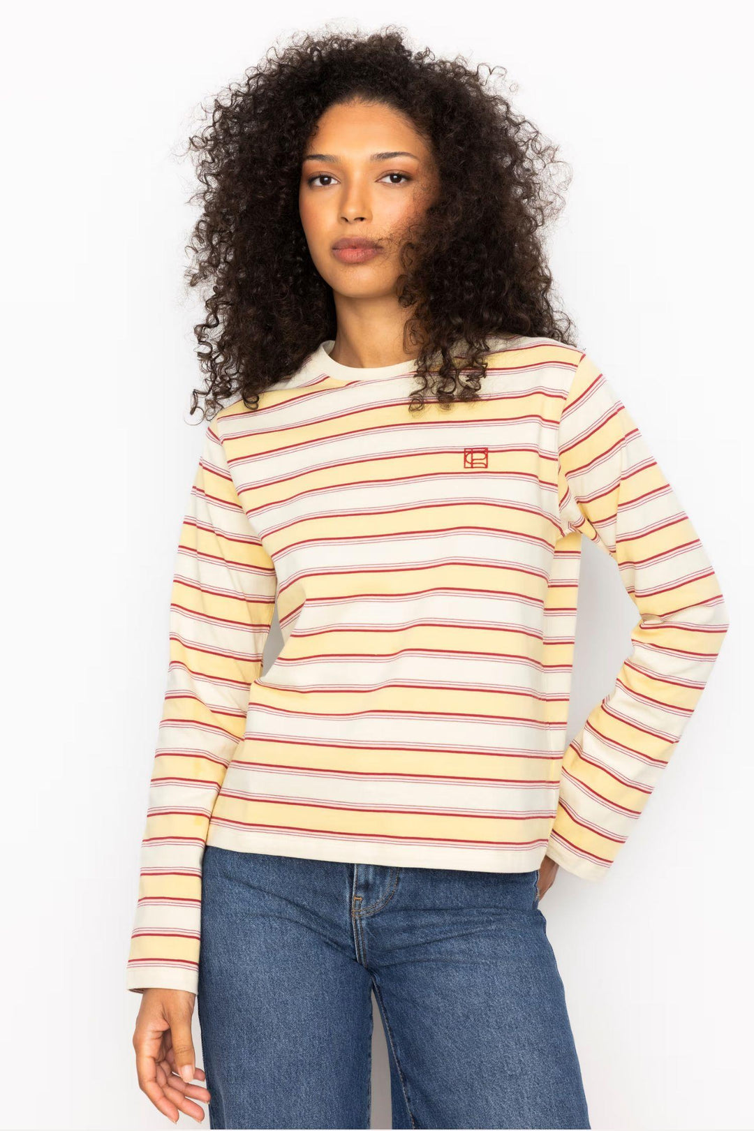 Eden Longsleeve - Sunny Stripe