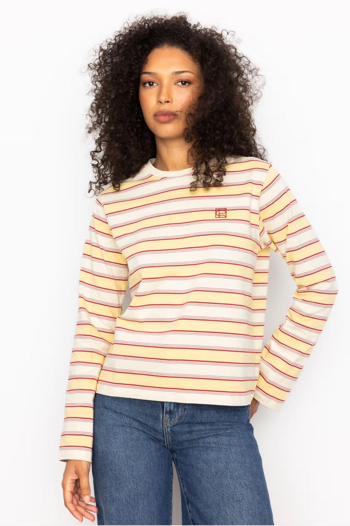 Eden Longsleeve - Sunny Stripe
