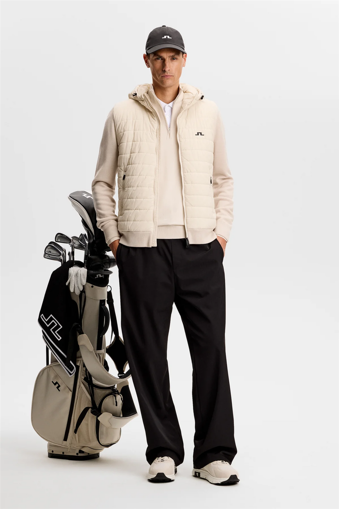 Ebbe Hybrid Knit Hoodie Moonbeam