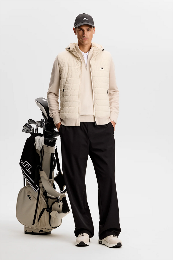 Ebbe Hybrid Knit Hoodie Moonbeam