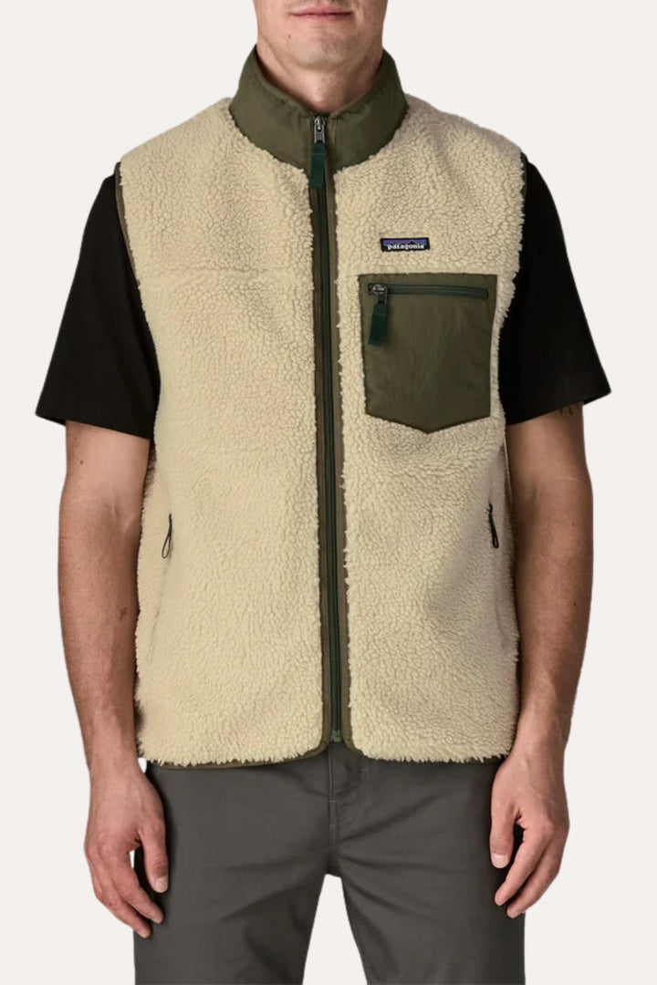 M Classic Retro-X Vest Dark Natural w/Basin Green