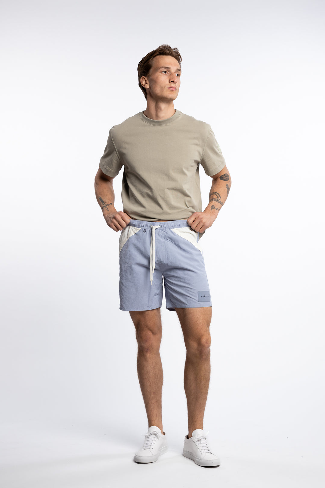 Wind Swim Shorts Lead Blue