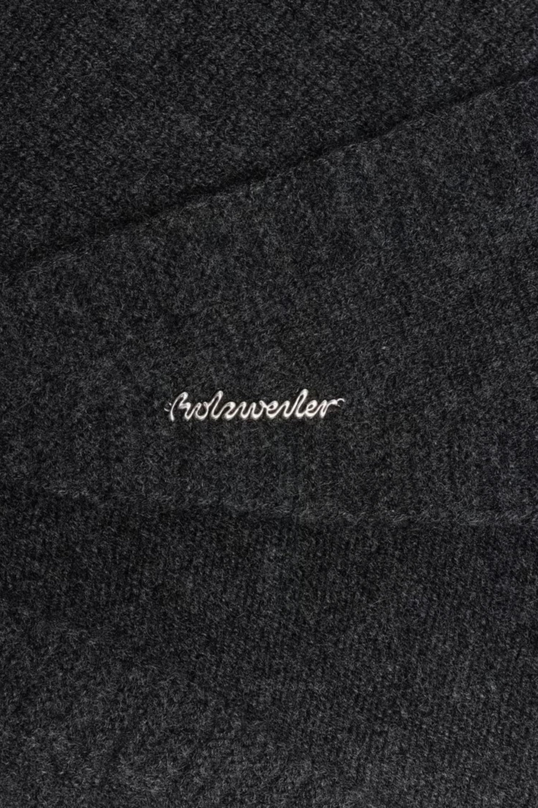 Cashmere Triangle Scarf - Dk. Grey