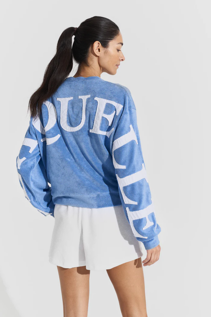 Terry logo sweat -  Sky Blue
