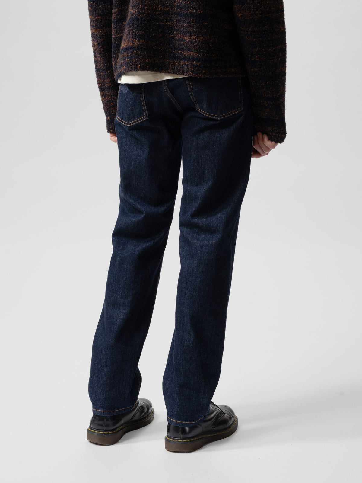 Nudie Jeans Rad Rufus Blue One Wash – foldet