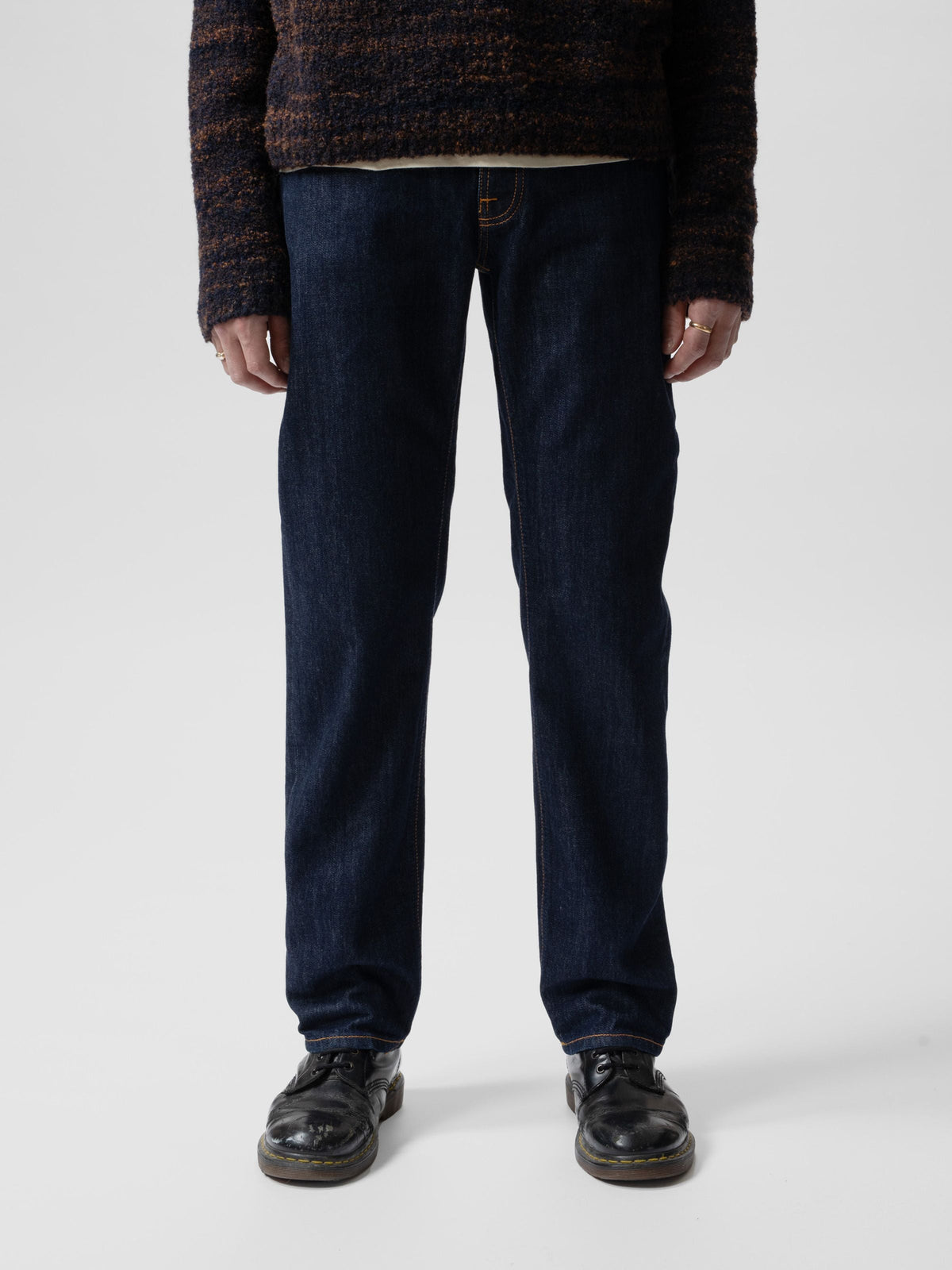 Nudie Jeans Rad Rufus Blue One Wash – modell front