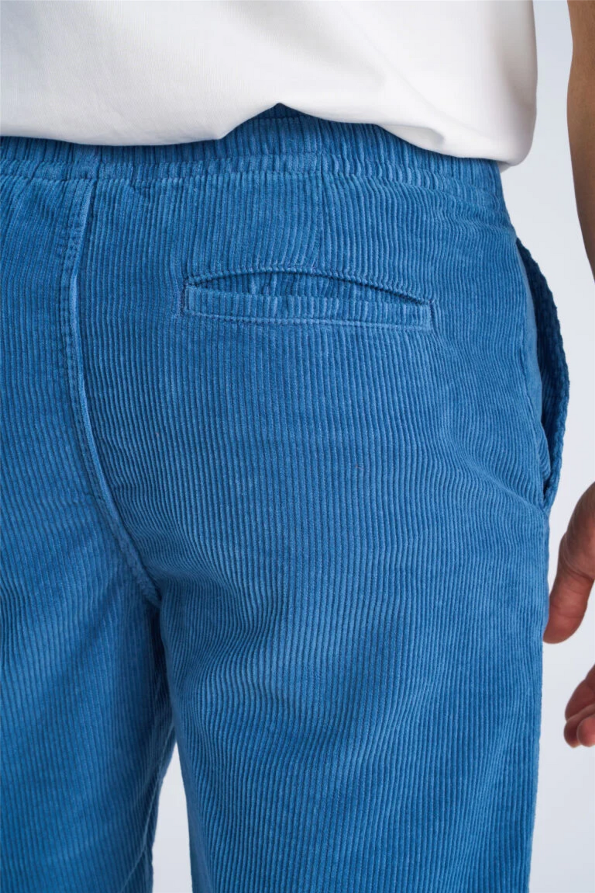 Corduroy Shorts Steel Blue