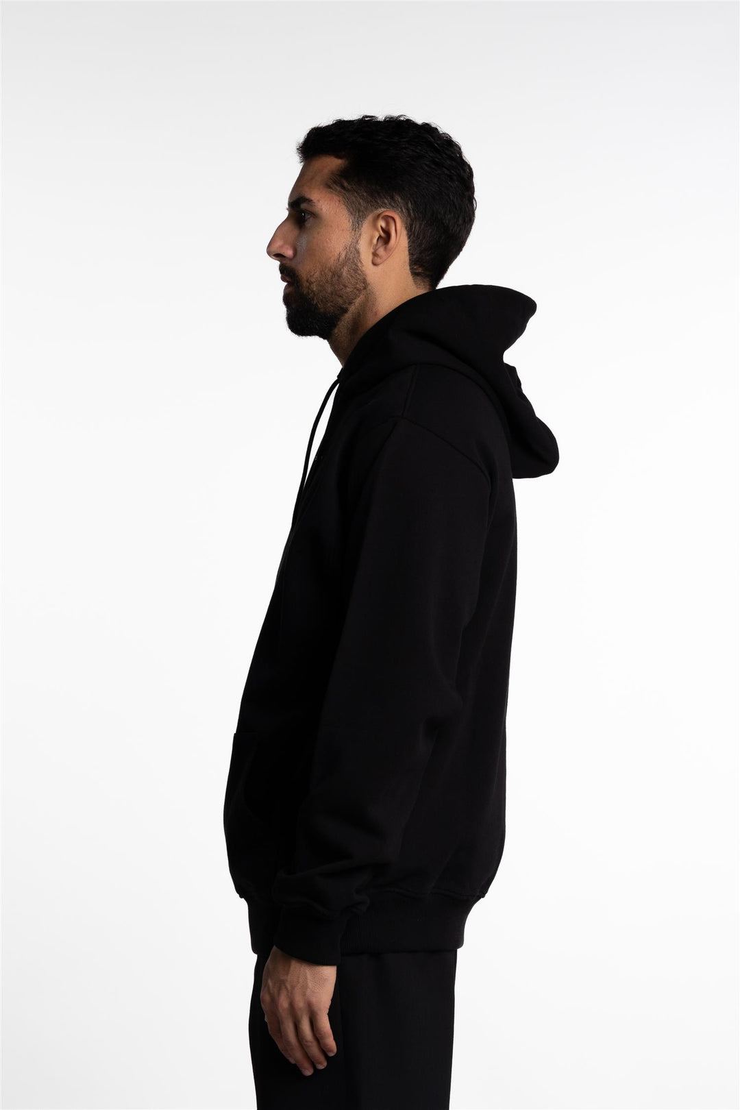 Le Hoodie Slogan Classique Black