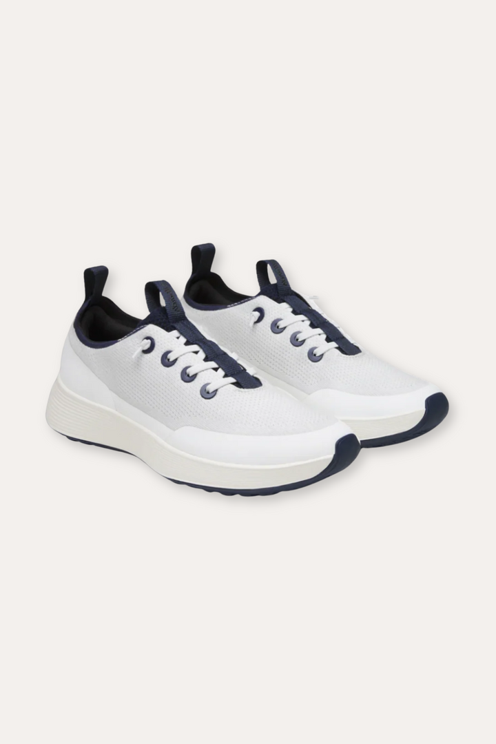 Tree Runner Go Utility Blizzard/Deep Navy (Natural White Sole)
