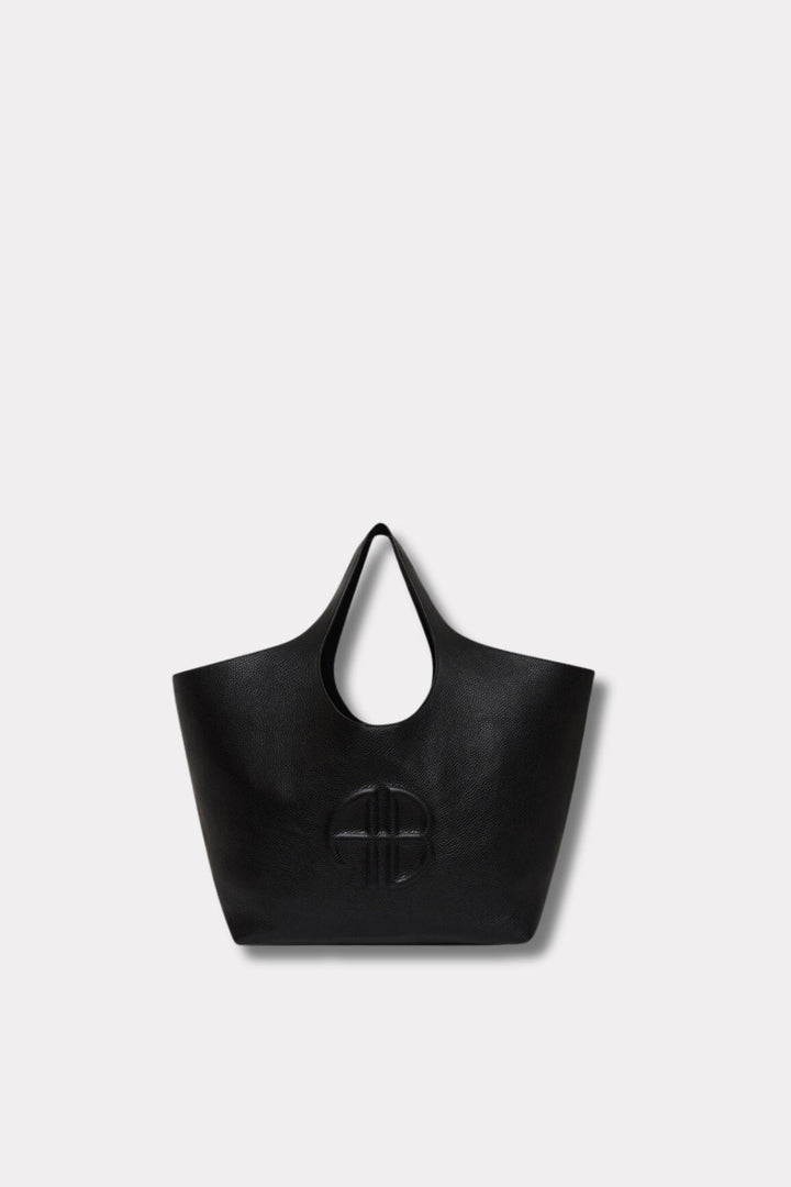 Lili Tote- Black Pebbled