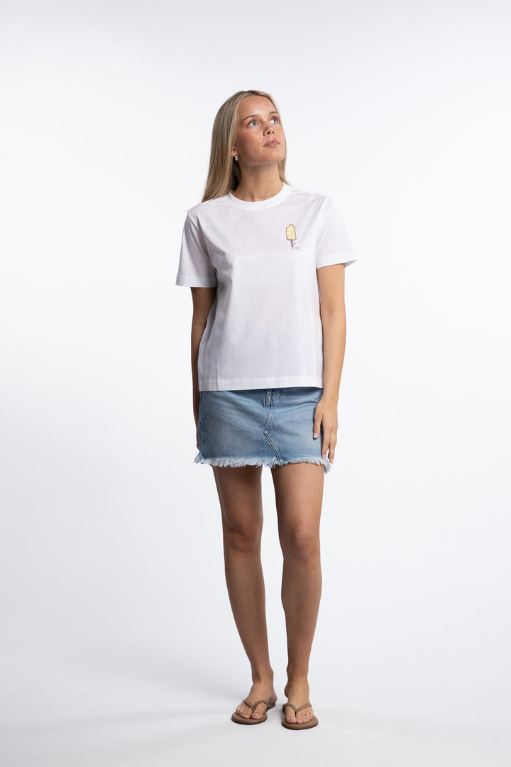 Sacamino SS T-Shirt 15276- Eight Ice Flan