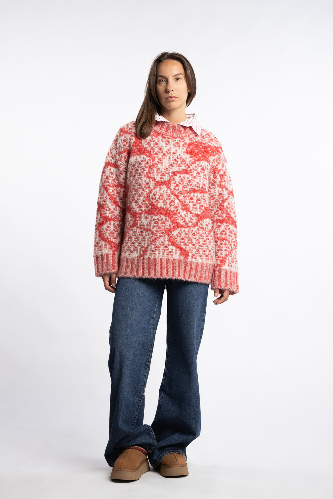 Bonnie Knit - Red