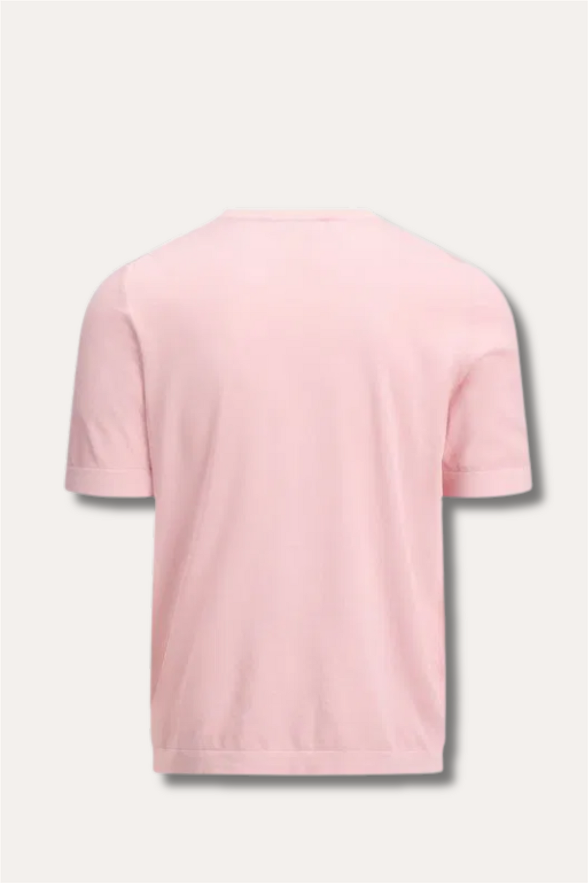 Crew Neck T-shirt Organic Cotton Pink