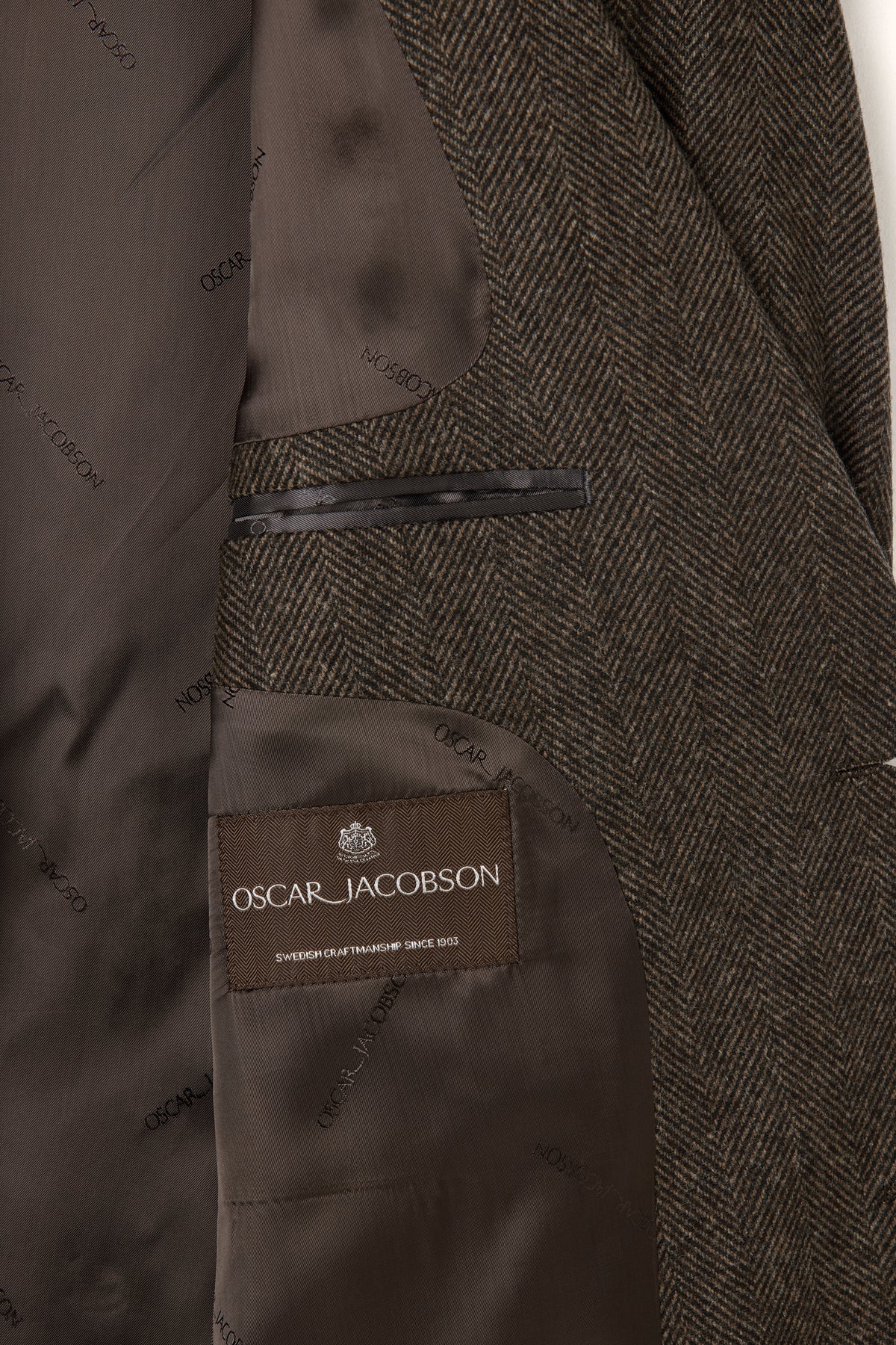 Fogerty Patch Blazer Captains Brown