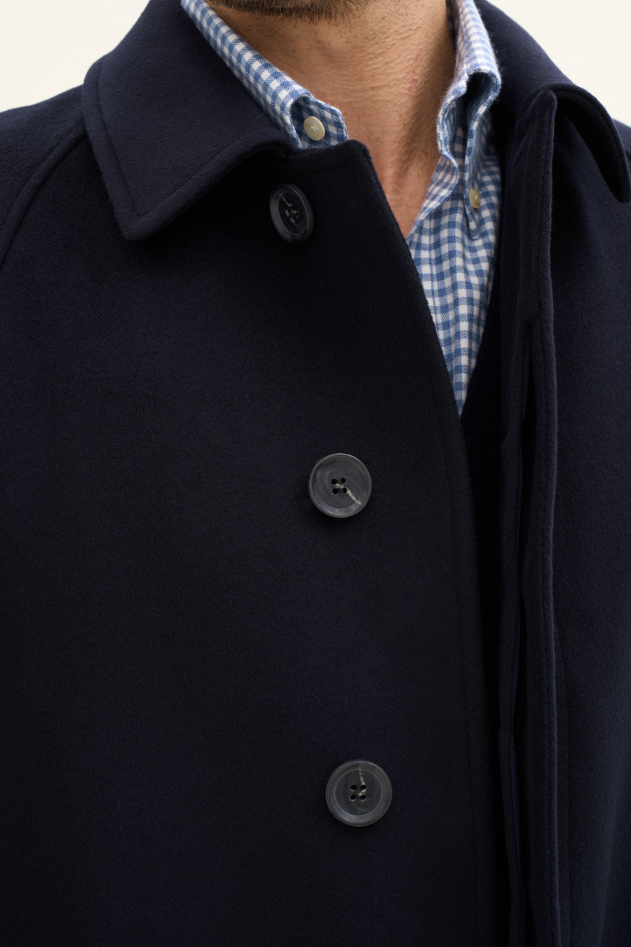 Raglan Coat Navy