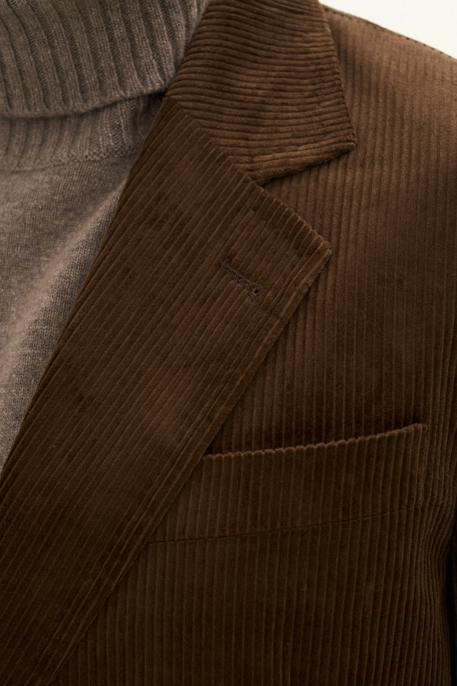 Fridolf Patch Blazer Brun - detalj