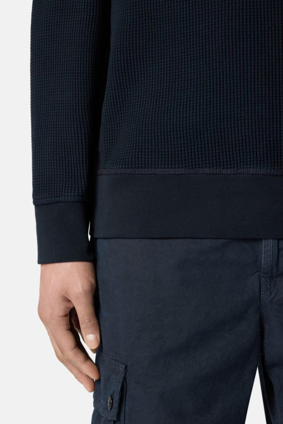 6100056 Regular-fit Crewneck Sweatshirt Navy