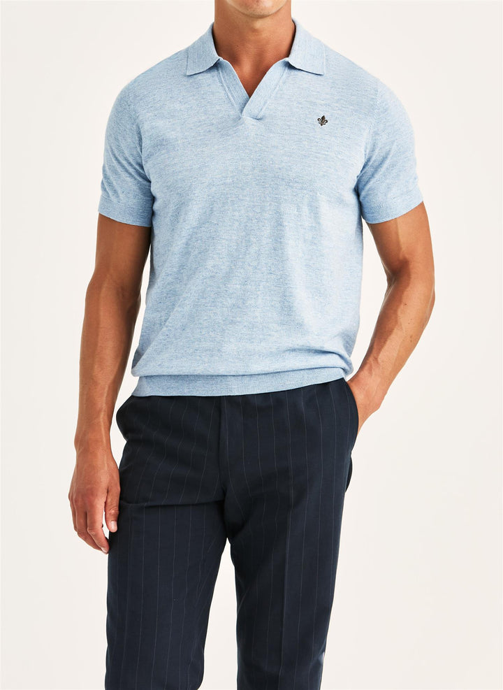 Randall Resort Polo Light Blue