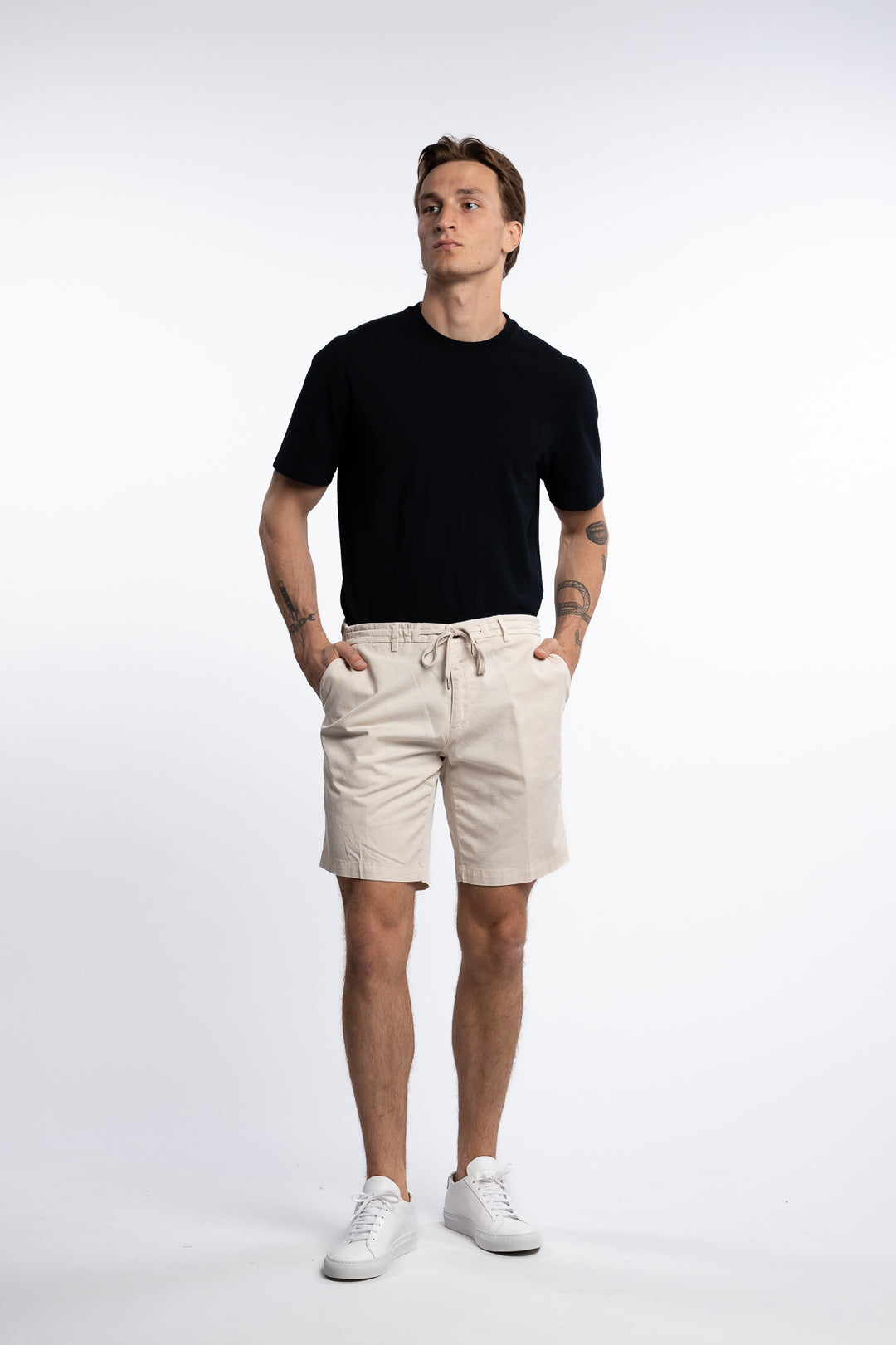 Capri Shorts Off-White