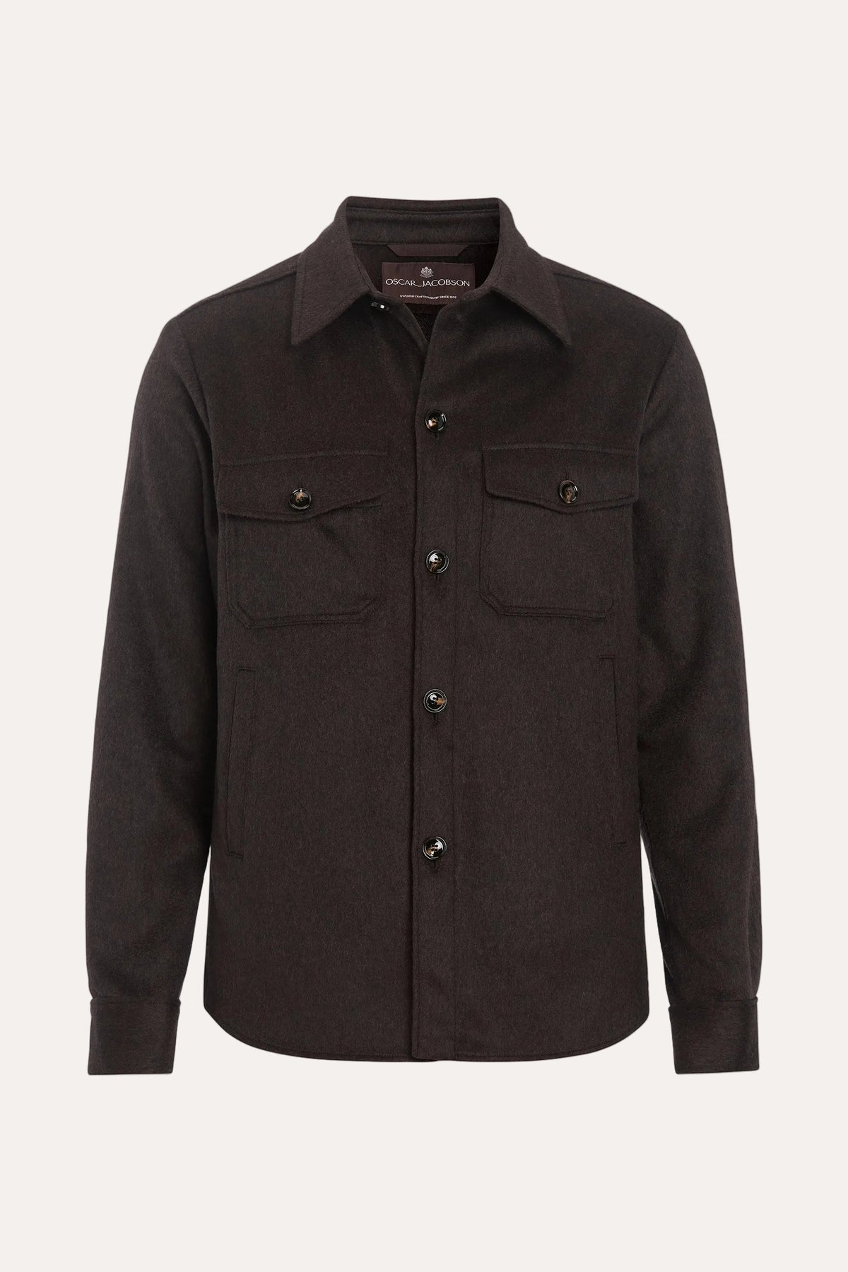 Maverick Shirt Jacket Dark Brown