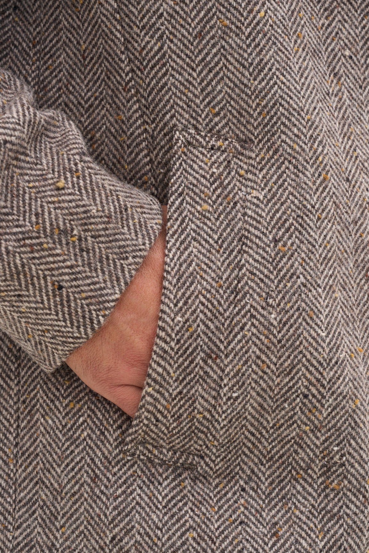 Raglan Coat Hazelnut Brown