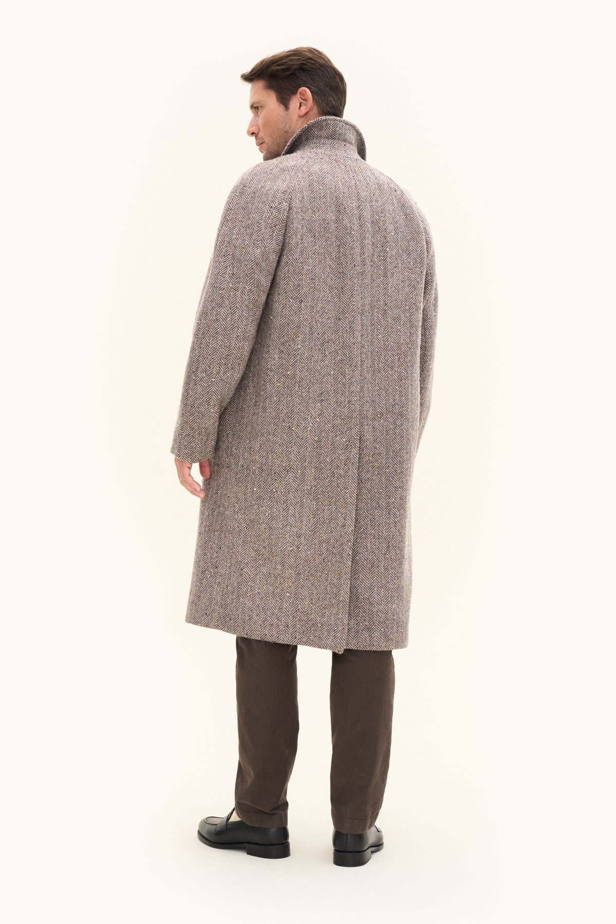 Raglan Coat Hazelnut Brown