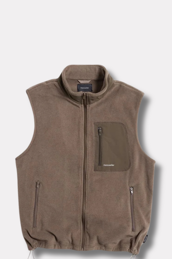 Dovre Fleece Vest Taupe