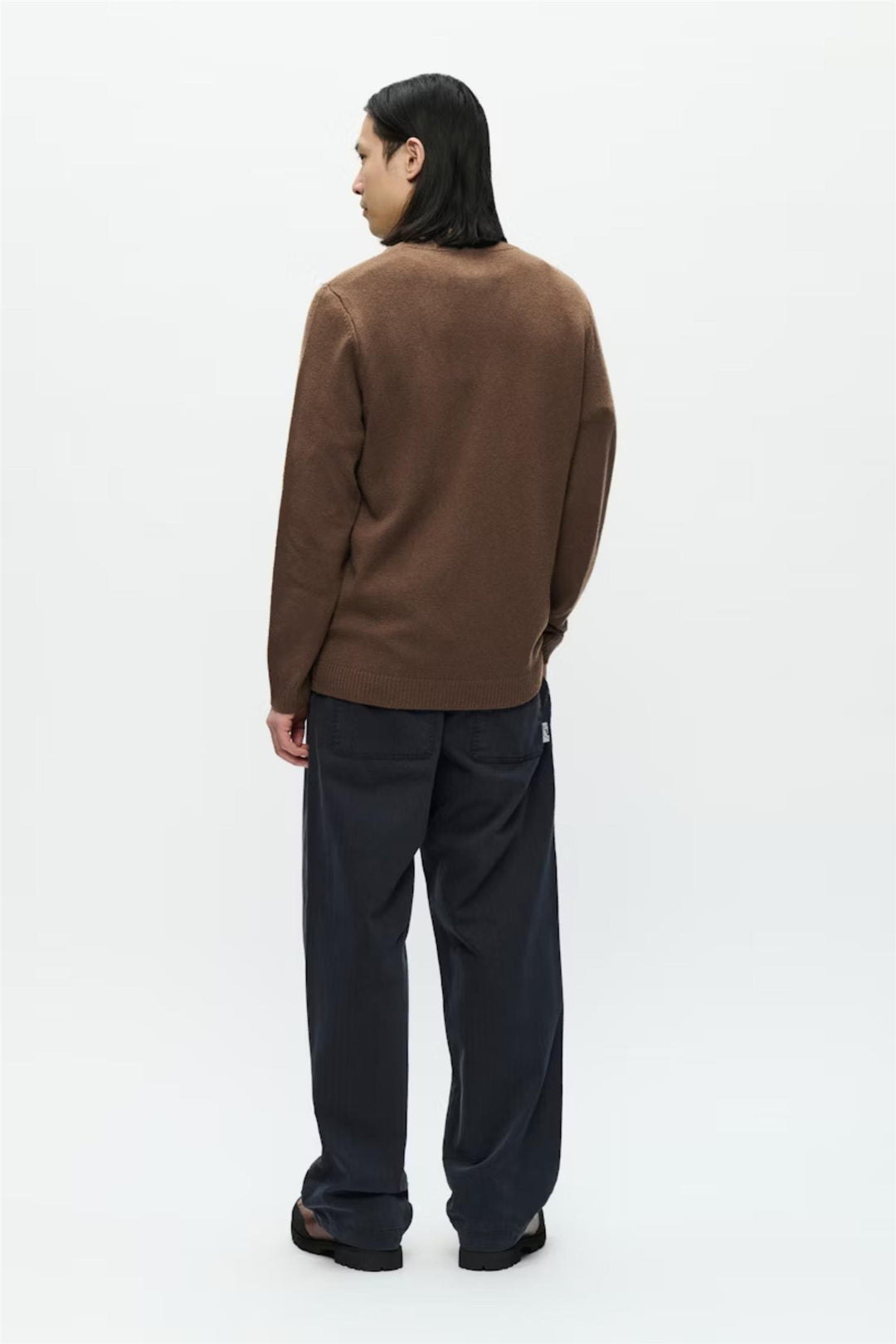 Tay Lambswool Pullover Desert Palm
