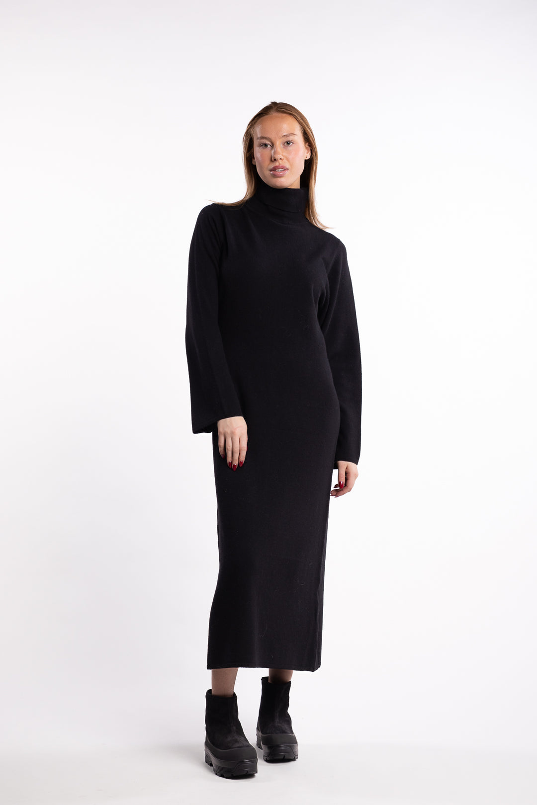 Turtleneck Touloun Maxi Dress