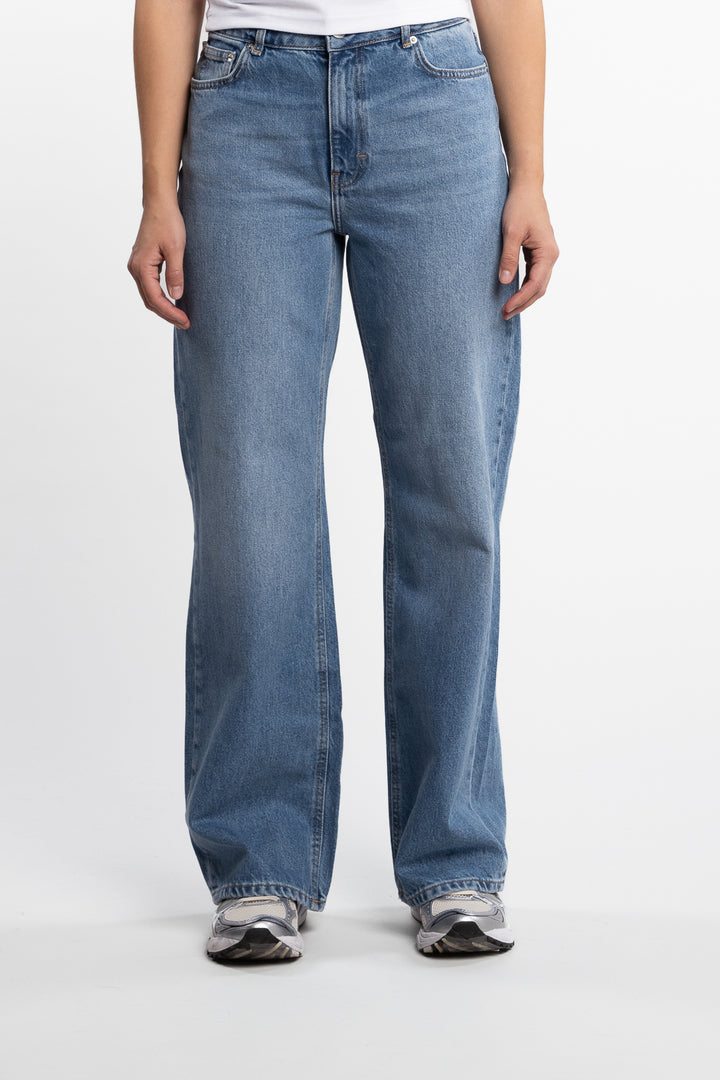 W Wide Jeans- Lt. Blue