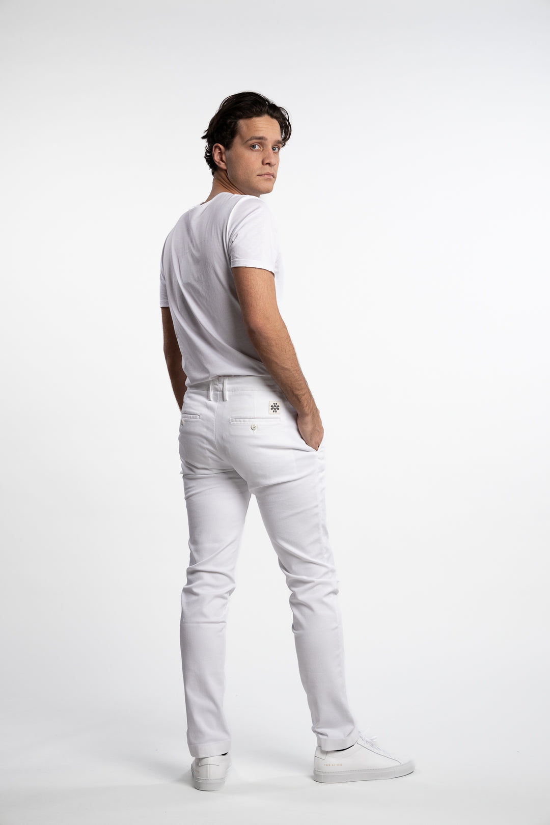 Bobby Stretch Cotton Bull Chinos Wood