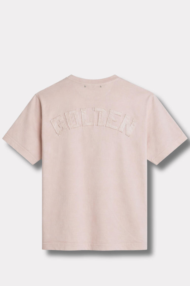 Relaxed Fit T-Shirt Logo Patch- Shadow Gray