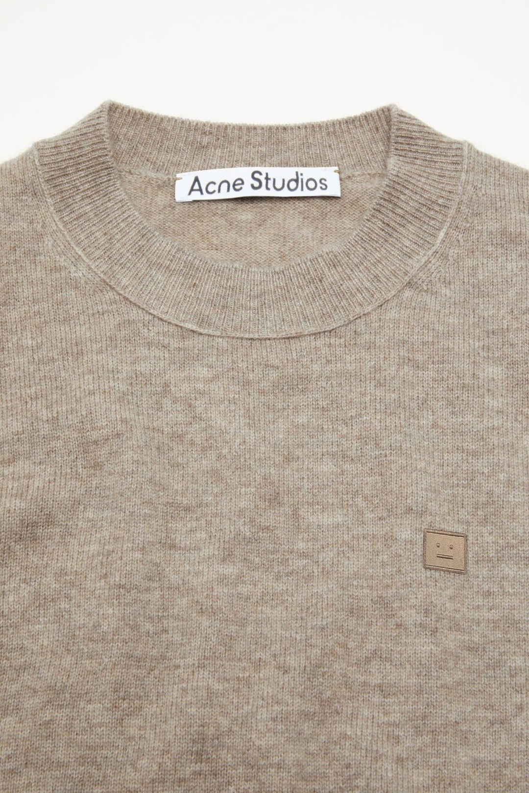 Crewneck Jumper Yak Wool- Oatmeal melange