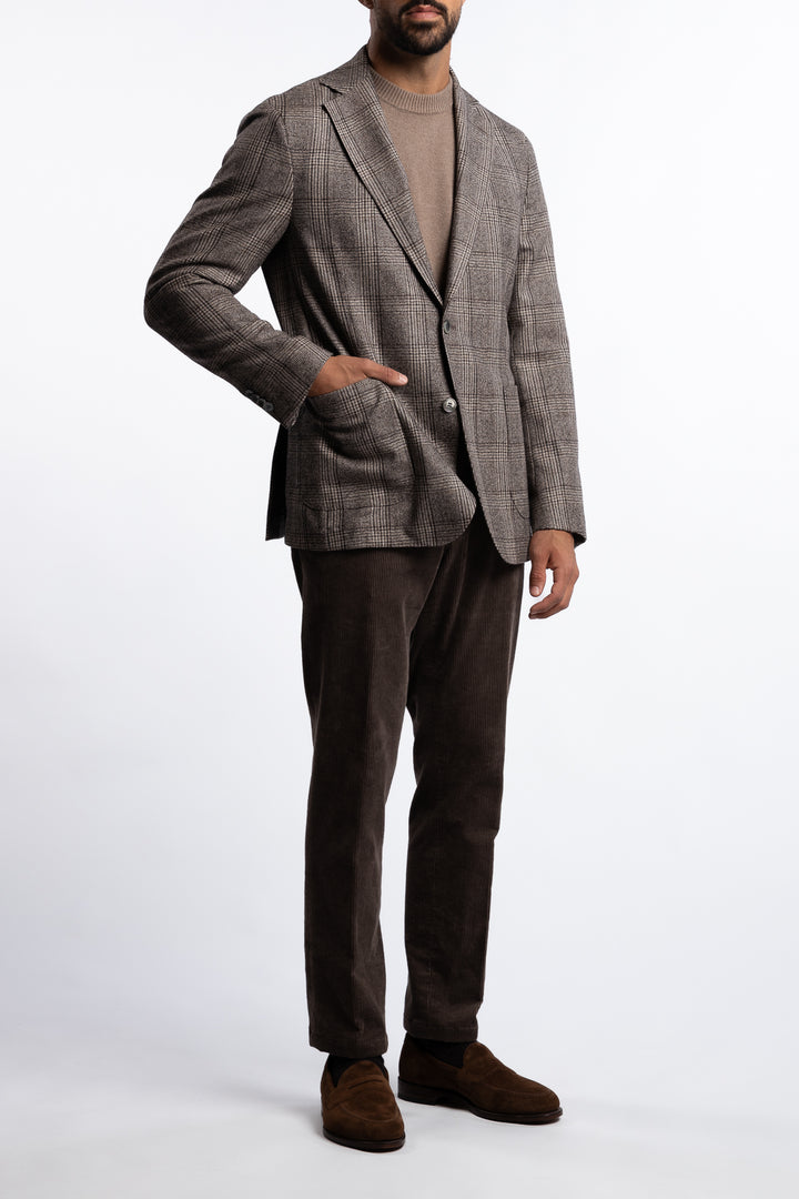 Ferry Patch Soft Regular Fit Blazer Almond Beige