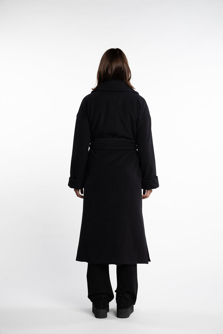 Adele Coat- Black