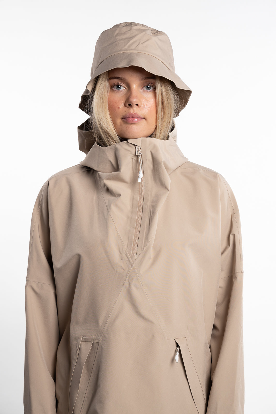 Aalesund Poncho - Beige