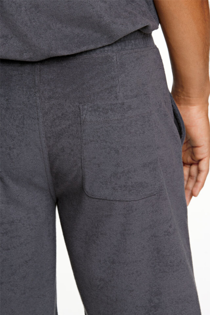 Towel Shorts W. Elastic Waist Navy