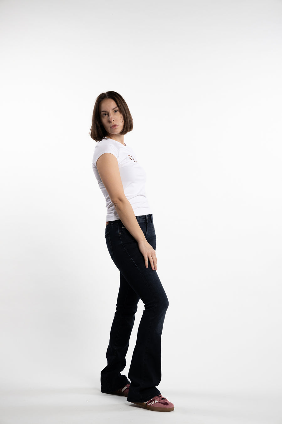 Bootcut Jeans 1969 D-Ebbey 0ENAR- Dark Blue