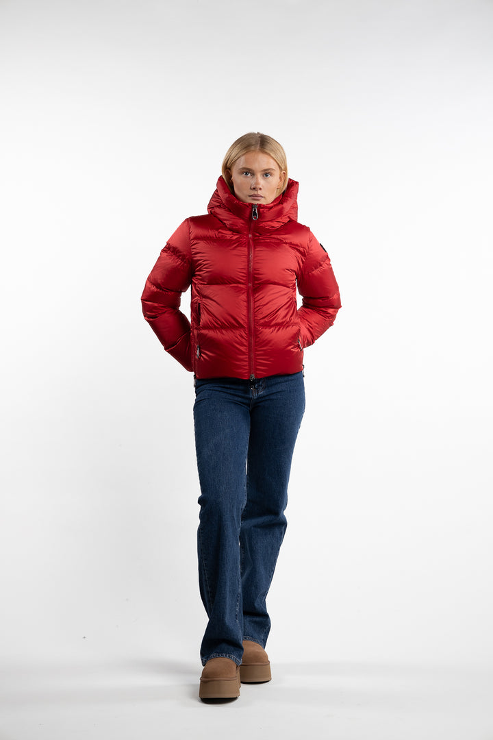 Val Cenis Short- Bright Red