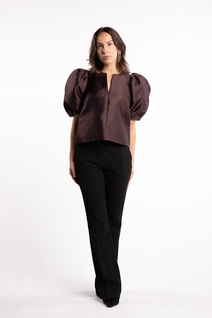 Maeve Blouse - Dark Brown