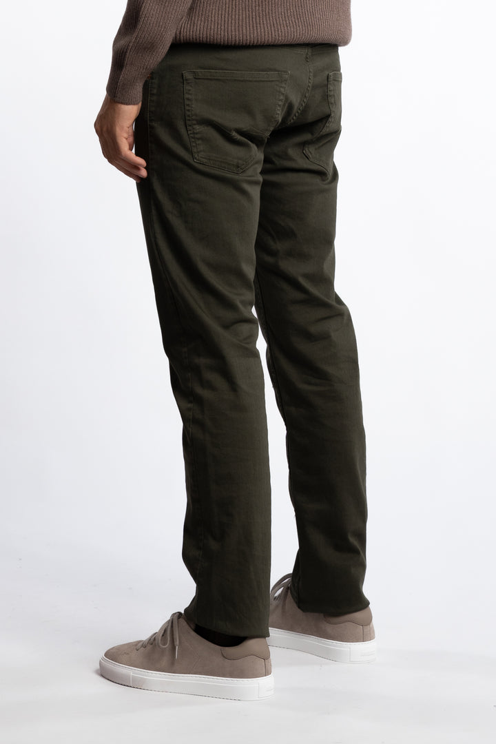 Grover Straight Fit Bull Denim Dark Green