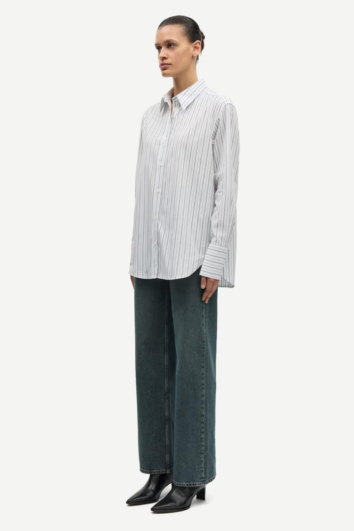 Salovas Shirt 13072 - White Stripe