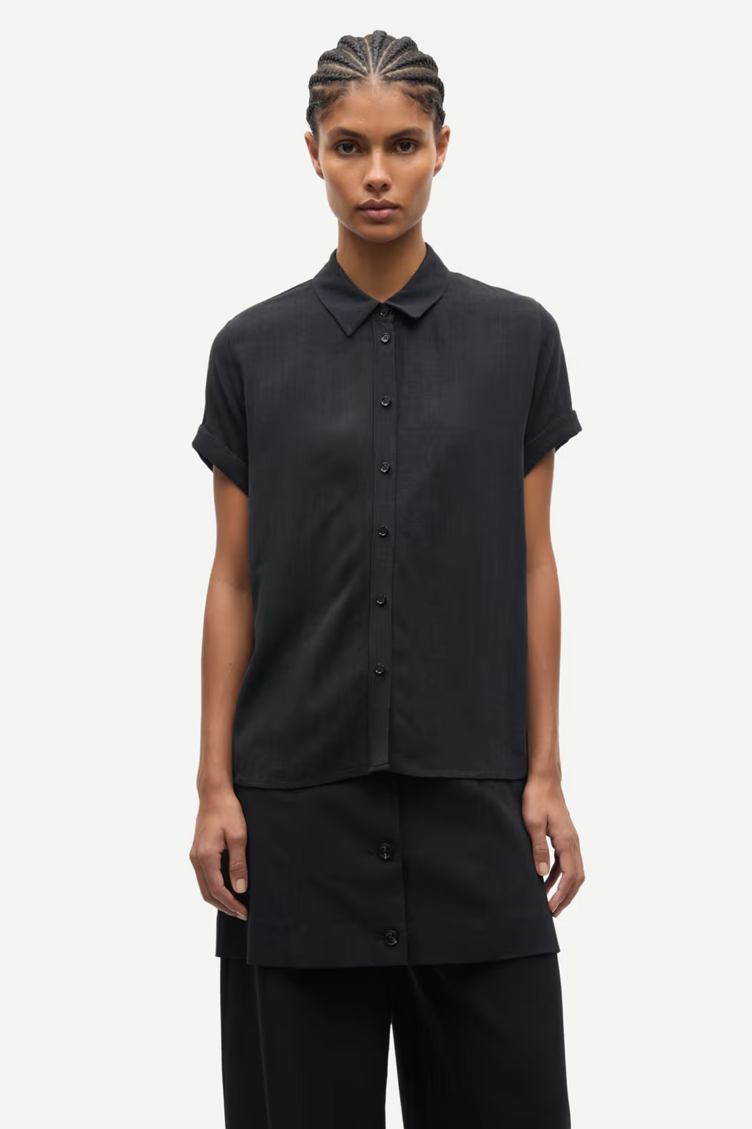 Samajana ss shirt 15938 - Black
