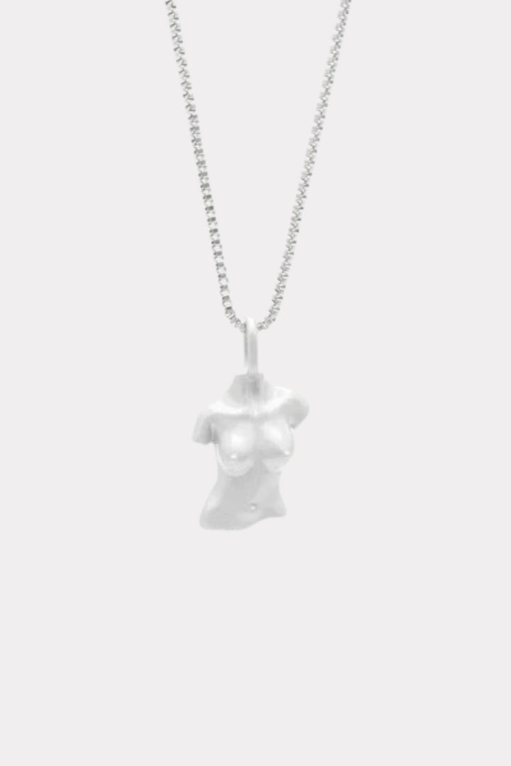 Figure Necklace- Silver