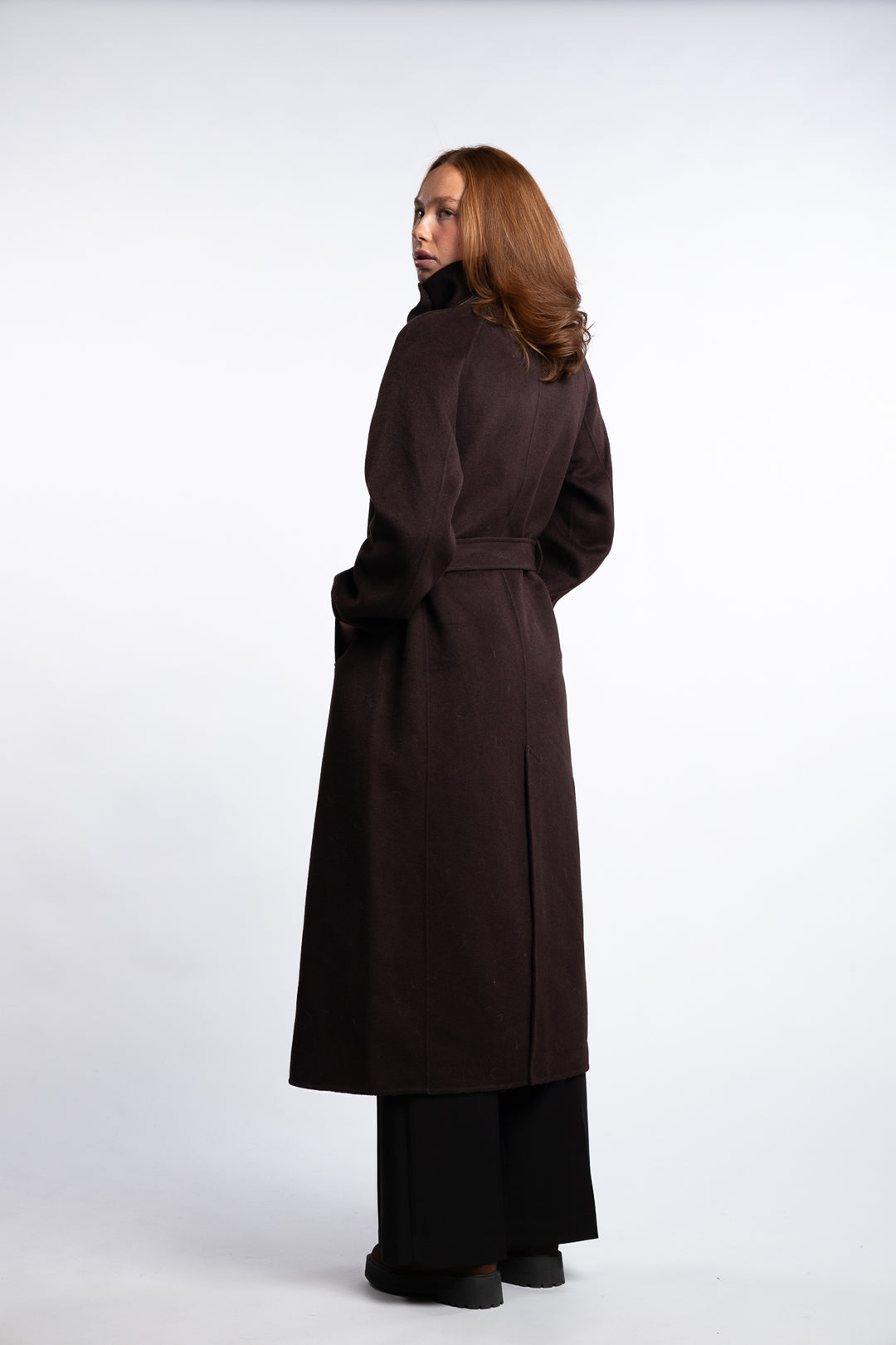 Sahanne Coat 15772 - Black Coffee