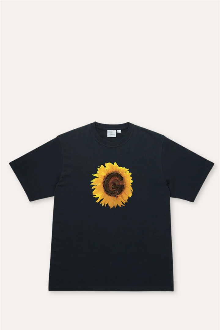 G-Flower Tee Vintage Black